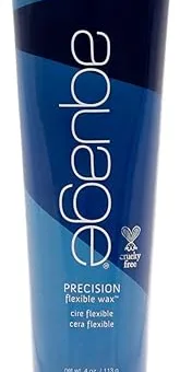 AQUAGE Flexible Wax, 4 Oz, For Use on Dry Hair, Lifts and Creates Soft, Gravity-Defying Body, Flexible Hold Eliminates Frizz and Maintains Moisture