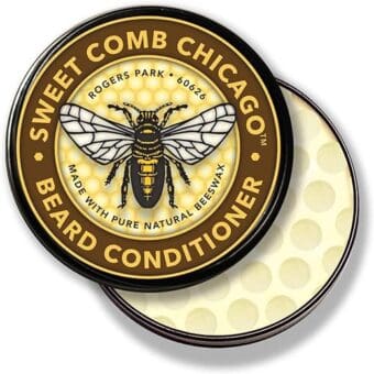 Beeswax Beard Conditioner, Strong Hold for Your Beard, Strengthens & Softens Beards & Mustaches - Leave in Conditioner Wax for Men