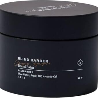 Blind Barber Bryce Harper Beard Balm - Moisturizing Facial Hair Wax with Beeswax, Jojoba & Avocado Seed Oils for Men (1.5oz / 45g)