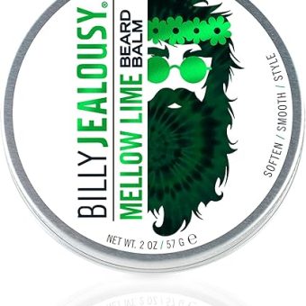 Billy Jealousy Beard Balm with Light Hold & Low Shine, Everyday Beard Styling Balm Loaded With Coconut, Shea & Sunflower Oils For Smooth &...