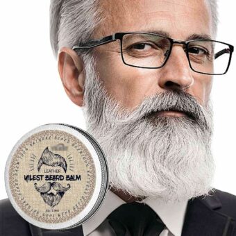 Beard Balm For Men Leave In Beard, Conditioner Scented Beard Styling Balm Made With Beard Butter, Coconut Oil&Shea Butter Sweet Almond Oil Beard Oils, Beard Softener, Beard Tamer(1pcs)