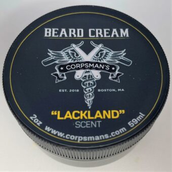 Corpsman's BEARD CREAM | Beard Conditioner with Shea Butter | 2 ounces (LACKLAND)