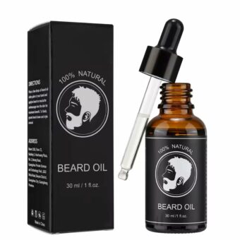 2PCS BEARD OIL 100% NATURAL Beard Growth Oil for Men - Beard Conditioner Oil Multiple Natural Extracts - Beard Softener and Care-Strengthens & Moisturizes Beard