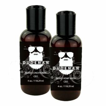 DUDEMAN CEO Beard Conditioner & Beard Hemp Wash